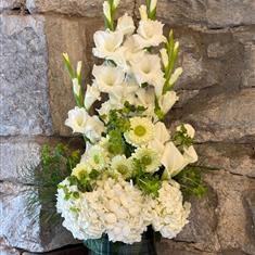 Classic White Tall Arrangement